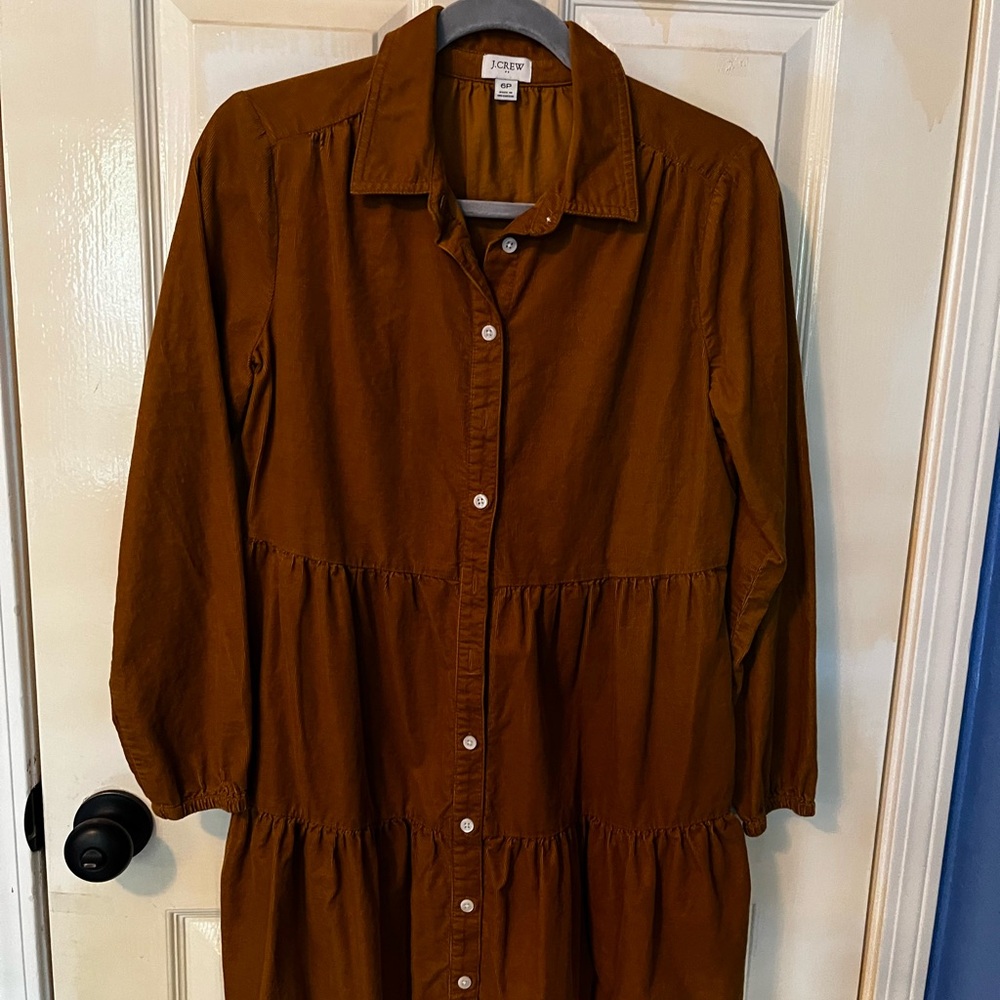 J. Crew corduroy dress